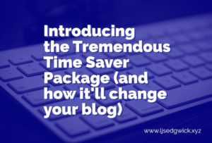Tired of running out of time to write posts for your tech startup's blog? Find out here how the Tremendous Time Saver Package can help.